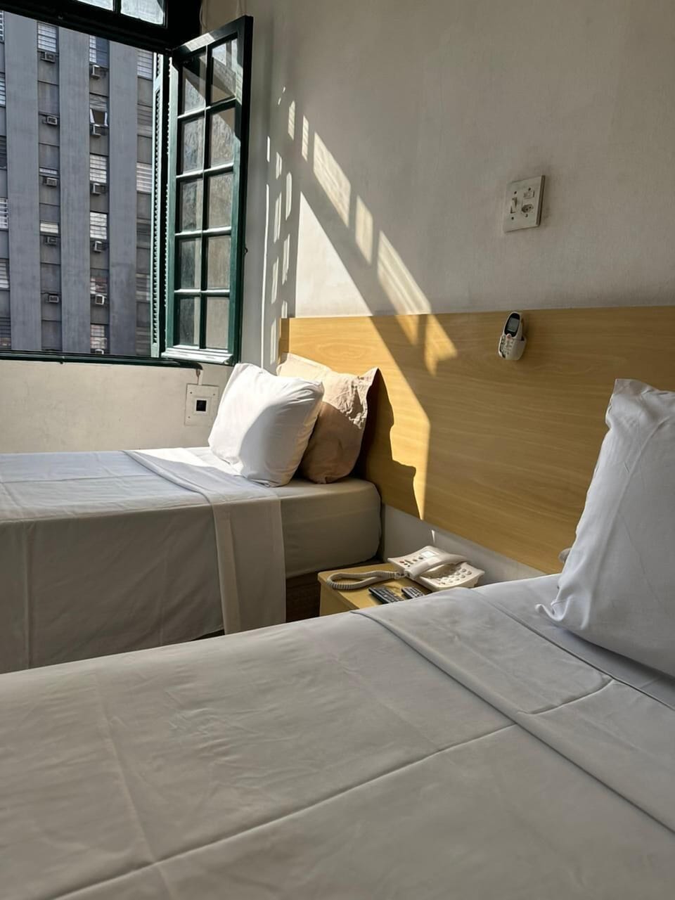 Free WiFi, bed sheets