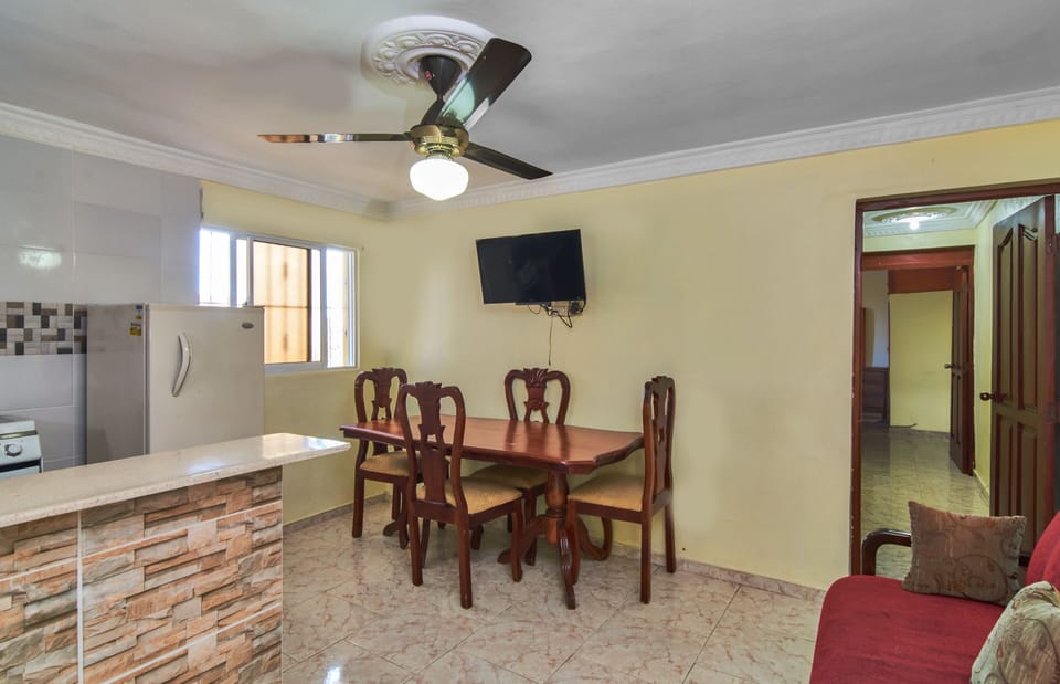 Apartment | Private kitchen | Fridge, microwave, oven, electric kettle