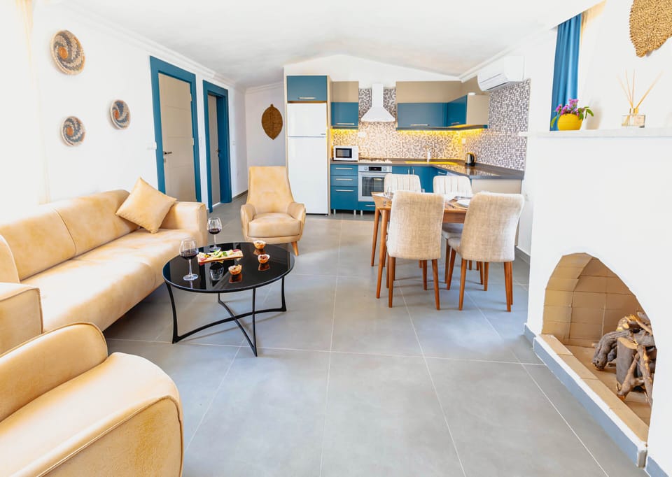 Jakuzili Teras Deluxe Suite 1+1 | Private kitchen