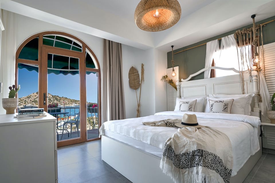Double Bad Sea View Room With Balcony | Down comforters, Select Comfort beds, blackout drapes
