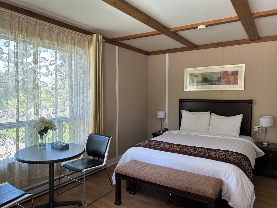 Standard Room, 1 Queen Bed | Desk, blackout drapes, iron/ironing board (on request)