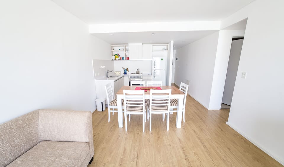 Apartment, 1 Queen Bed with Sofa bed, Balcony, Mountain View | Living area | 43-inch Smart TV with cable channels, TV