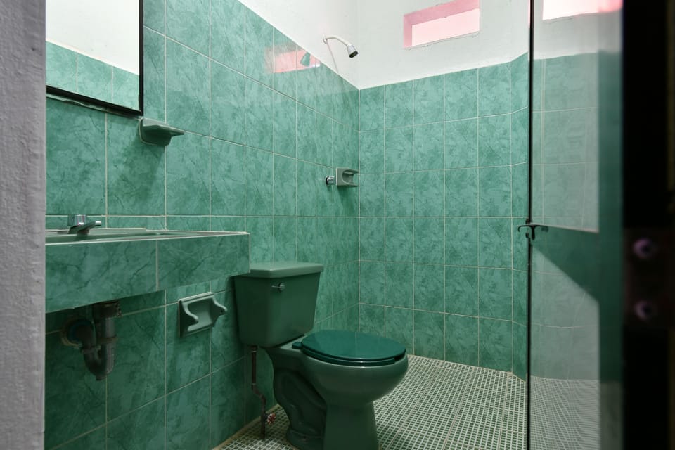 Shower, towels
