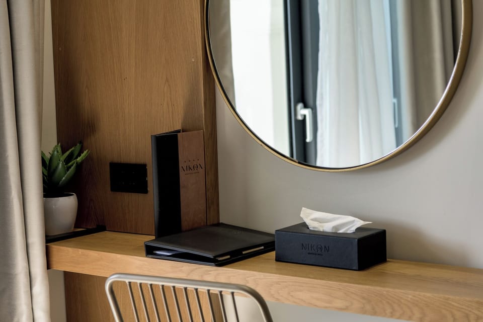 Loft Executive Suite Pool View | Minibar, desk, blackout drapes, free WiFi