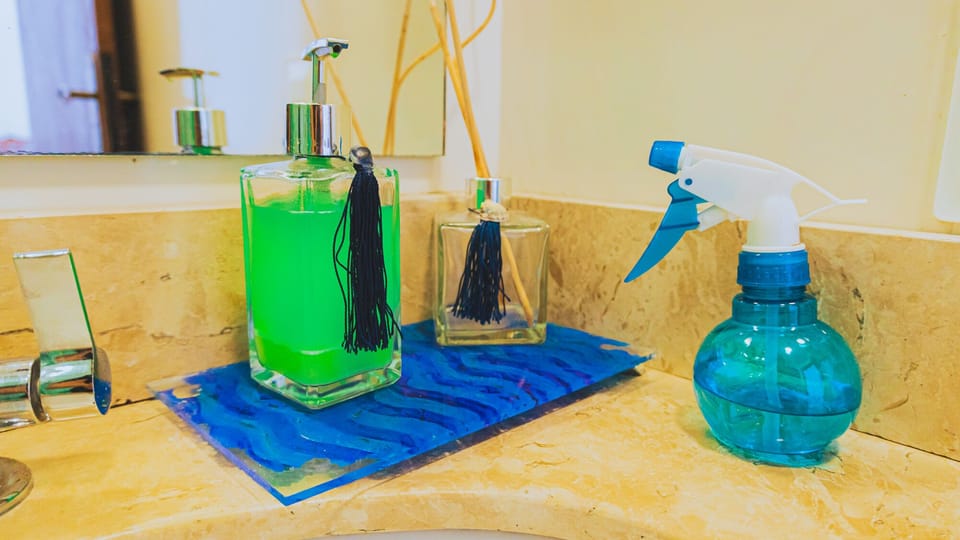 Standard Room | Bathroom | Shower, hair dryer, towels, soap
