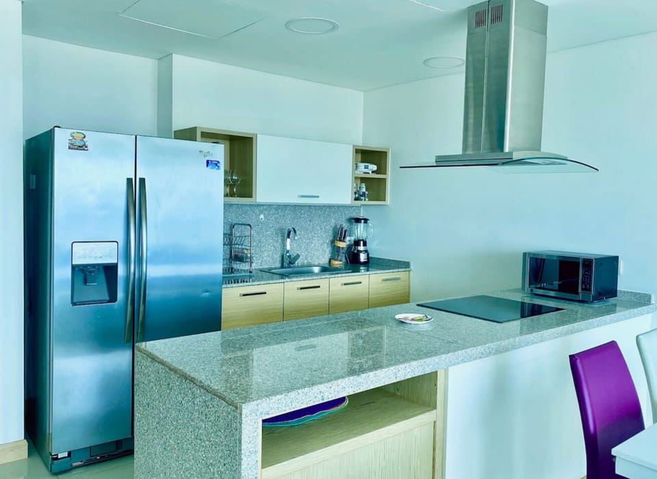 Full-size fridge