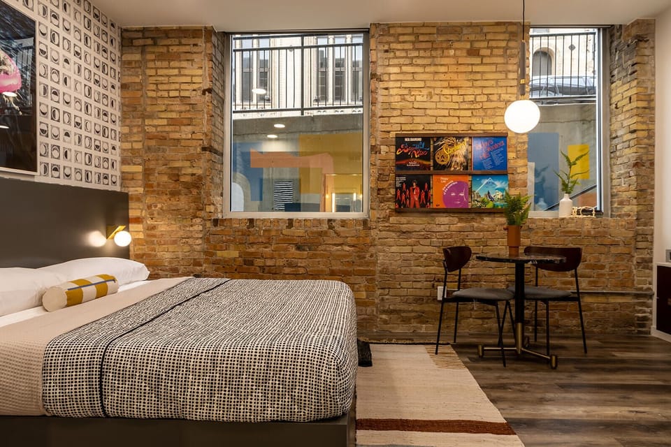 Premium bedding, pillowtop beds, in-room safe, individually decorated