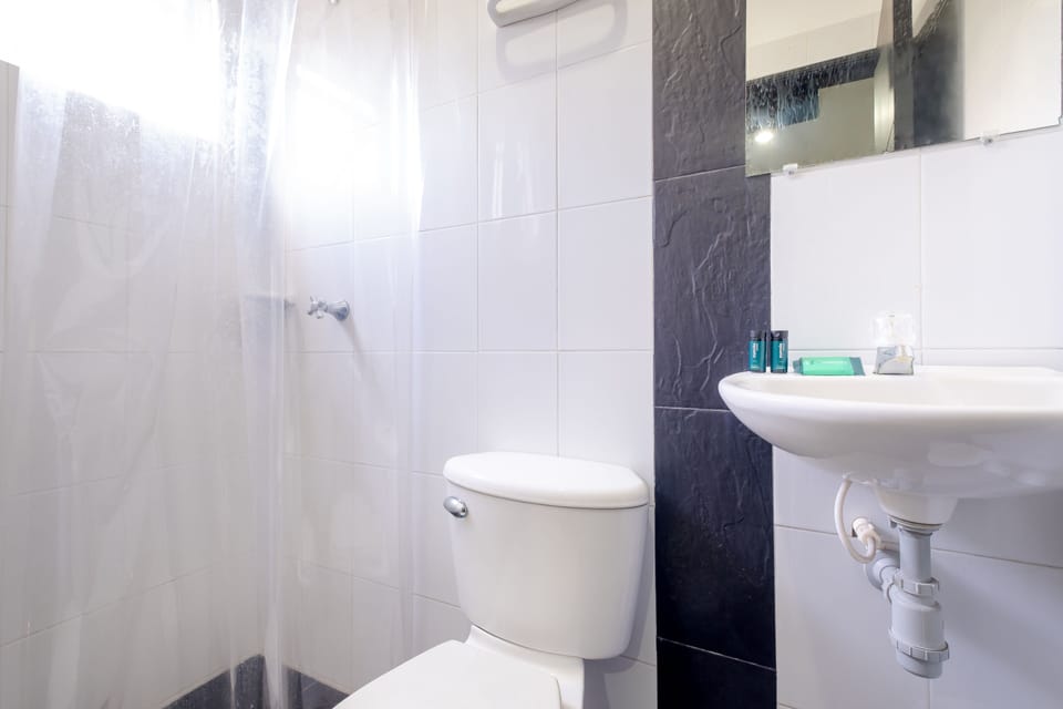 Superior Twin Room | Bathroom | Shower, free toiletries, towels, soap