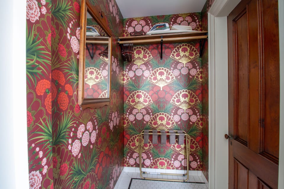 Pine Room | Premium bedding, individually decorated, individually furnished