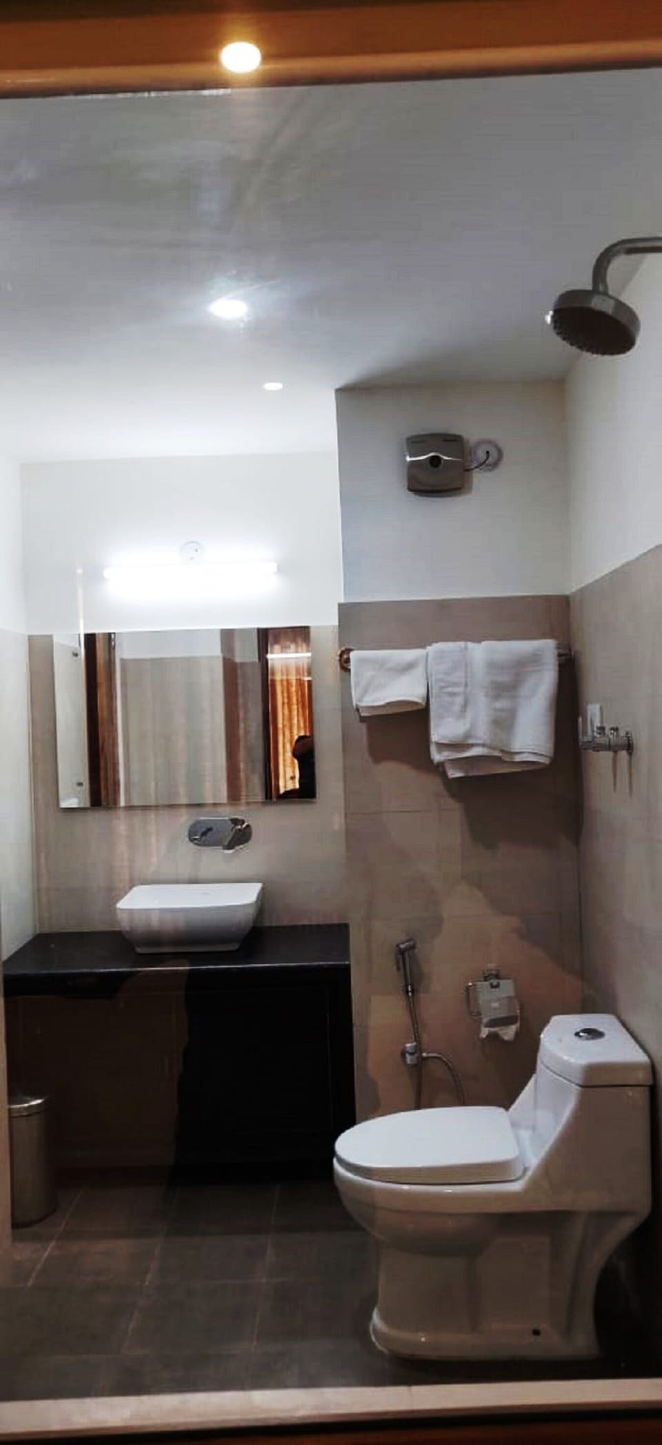Deluxe Double or Twin Room | Bathroom | Shower, free toiletries, towels, soap