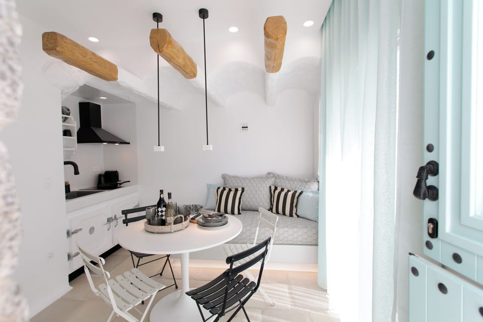 Majo Two Bedroom Villa with Private Pool | Living area | Flat-screen TV