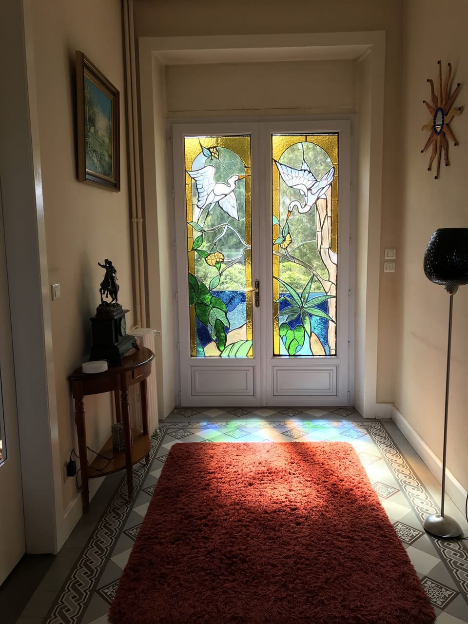 Interior entrance