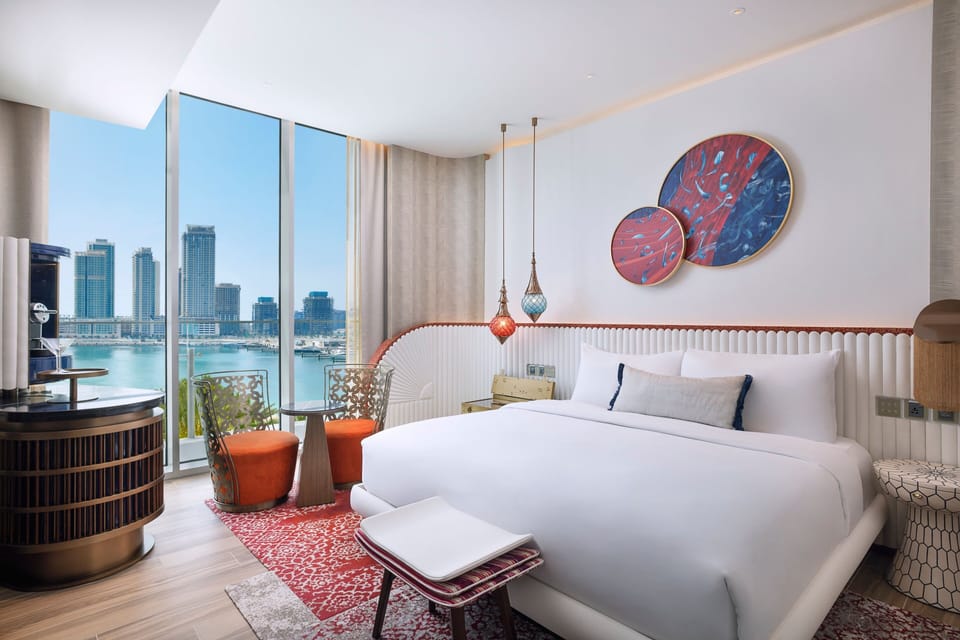 Premium bedding, minibar, in-room safe, desk