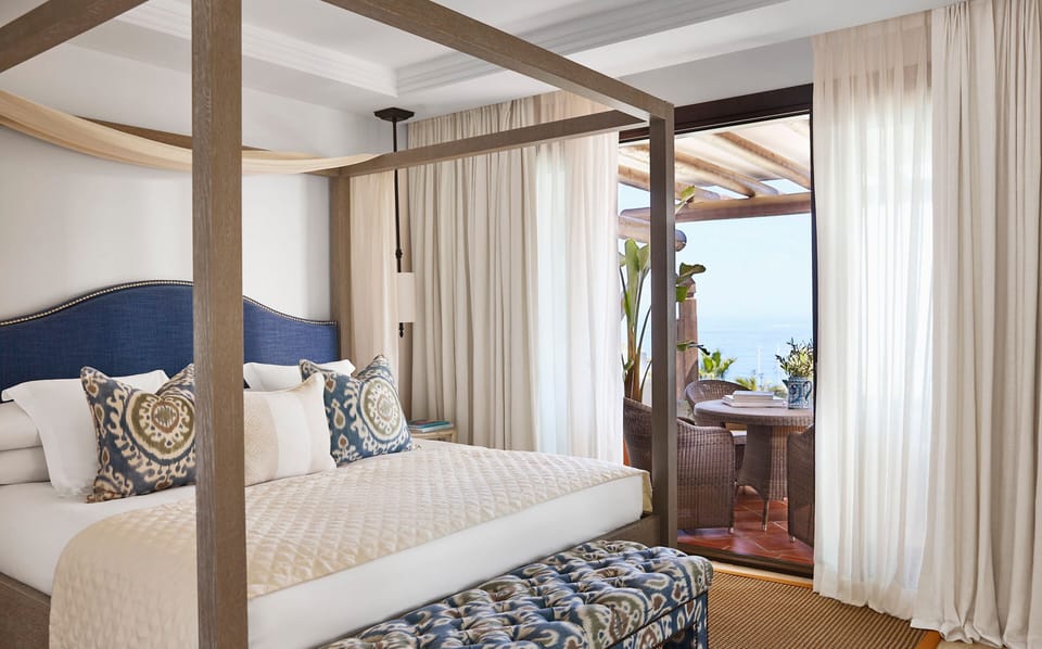 Grand Suite, Beach View | Minibar, in-room safe, individually decorated, individually furnished