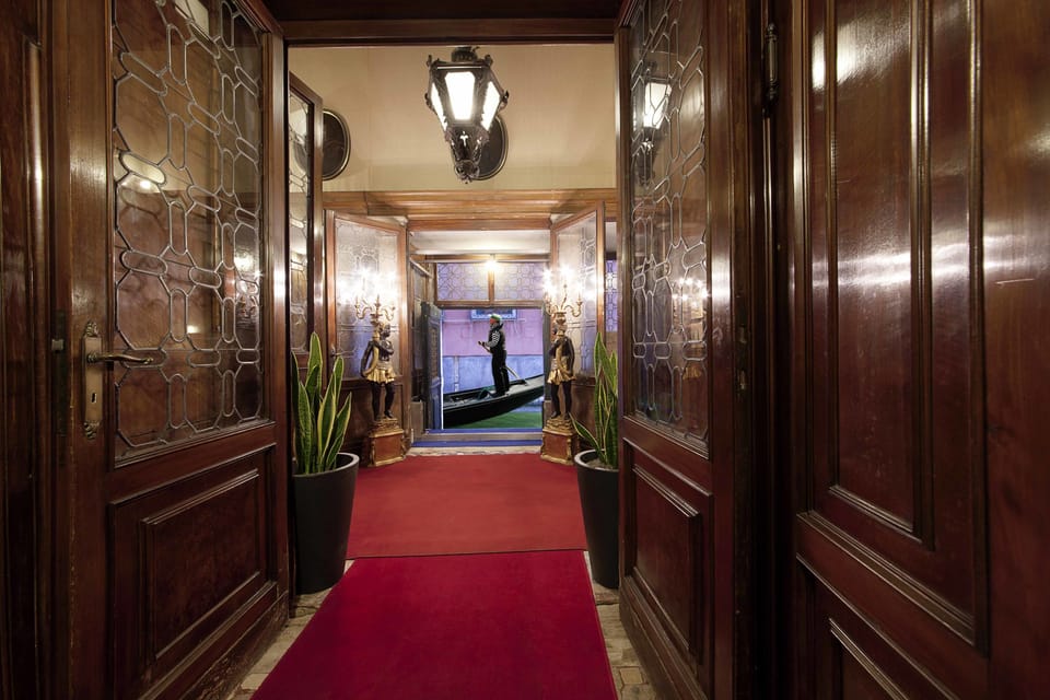 Interior entrance