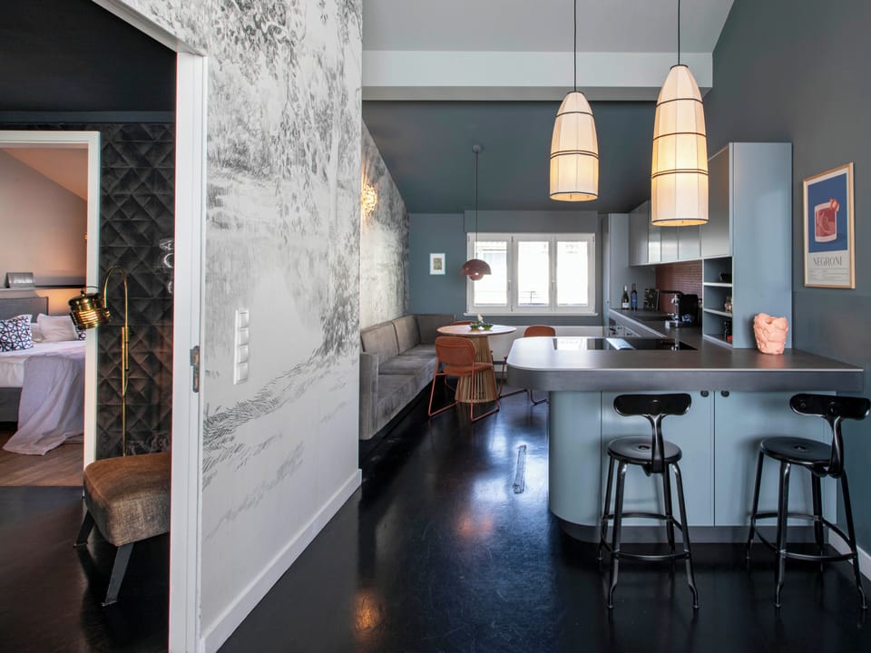 Penthouse, 3 Bedrooms, Terrace (1) | Private kitchen | Fridge, stovetop, dishwasher, espresso maker