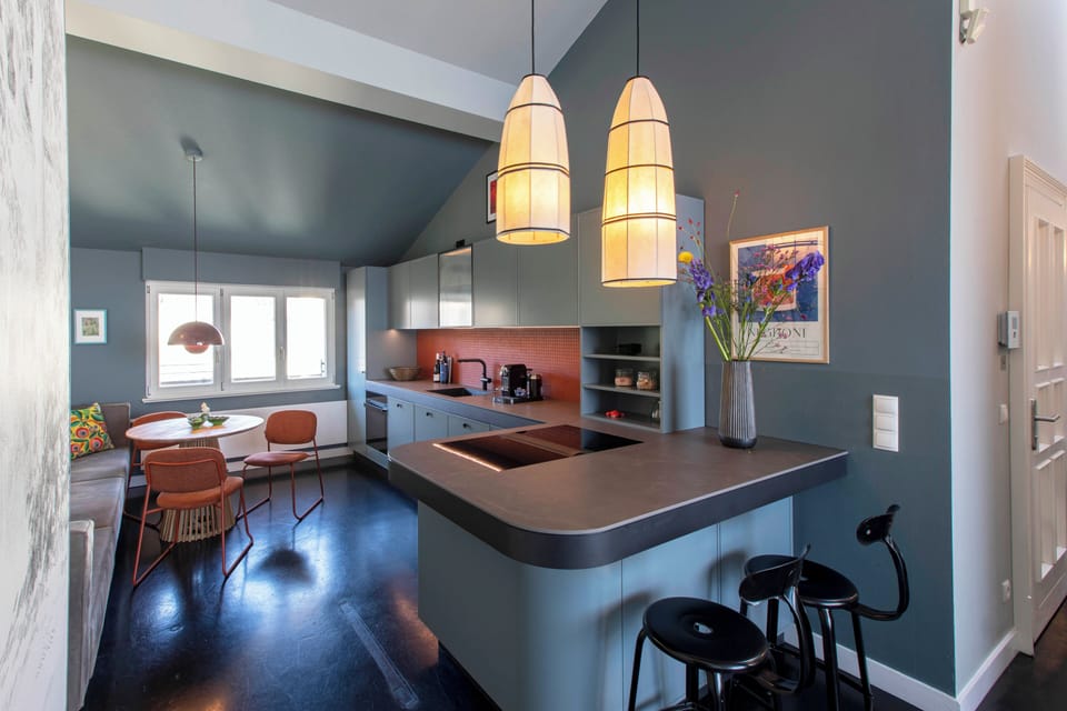 Penthouse, 3 Bedrooms, Terrace (1) | Private kitchen | Fridge, stovetop, dishwasher, espresso maker