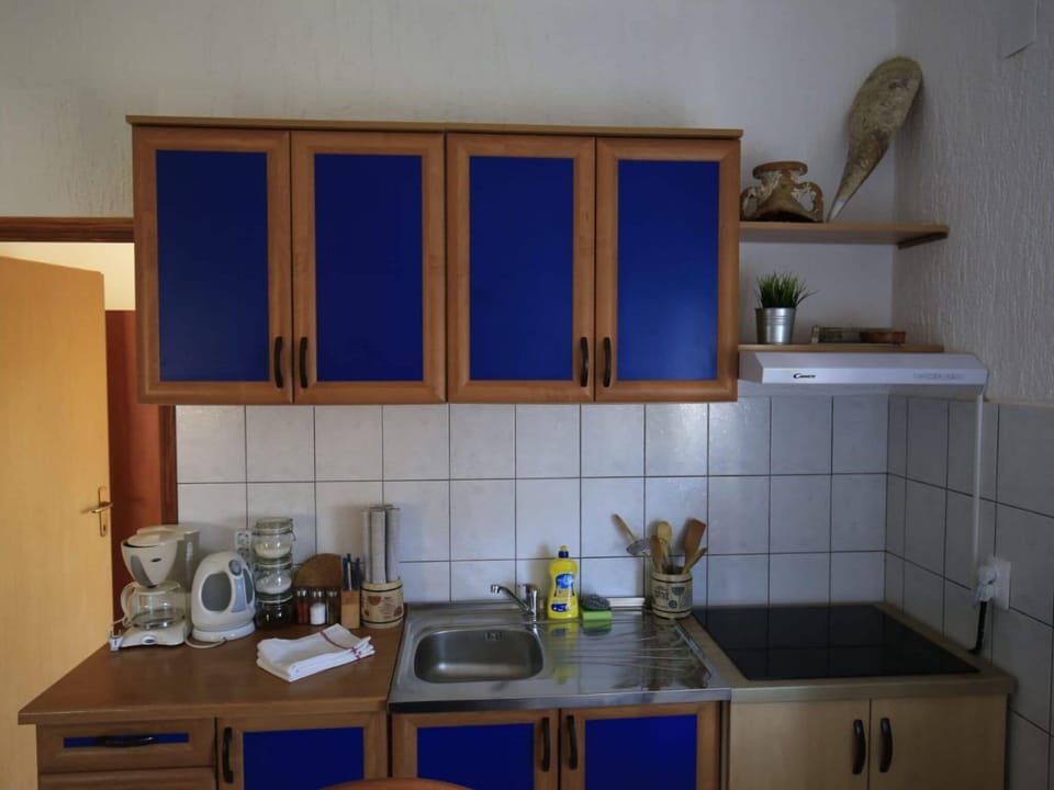 Apartment (Two Bedroom apartment with Terrace) | Private kitchenette | Fridge