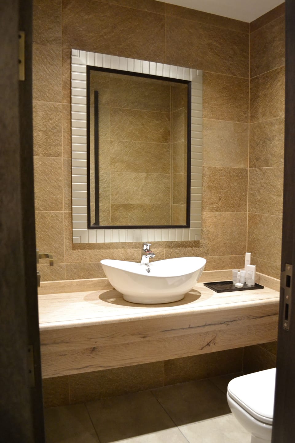 Shower, free toiletries, hair dryer (on request), bathrobes