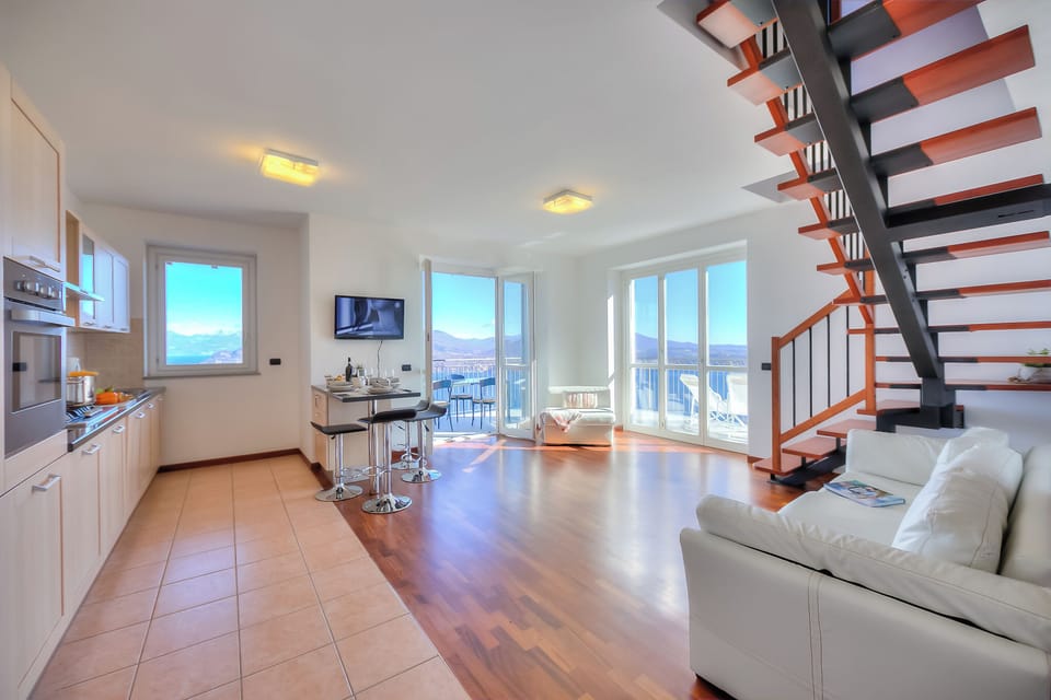 Family Apartment, 2 Bedrooms, 2 Bathrooms, Mountainside (Penthouse The Magnifique View) | Living area | TV