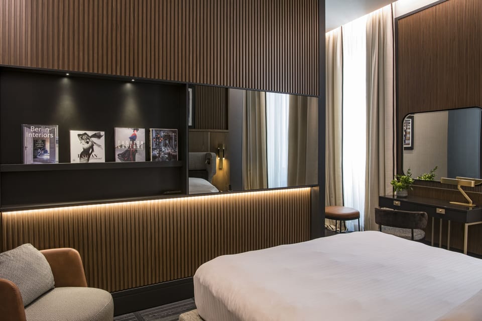 Prestige Room | Free minibar items, in-room safe, blackout drapes, soundproofing