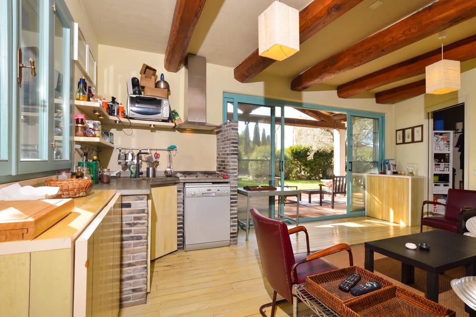 Family House, 3 Bedrooms, 2 Bathrooms, Mountainside (Chalet Vignarola) | Private kitchen | Espresso maker, coffee/tea maker, fridge, stovetop