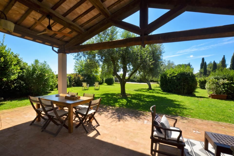 Family House, 3 Bedrooms, 2 Bathrooms, Mountainside (Chalet Vignarola) | Outdoor dining