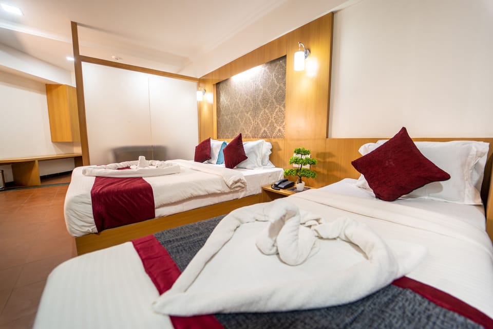 Family Triple Room | Egyptian cotton sheets, premium bedding, down comforters