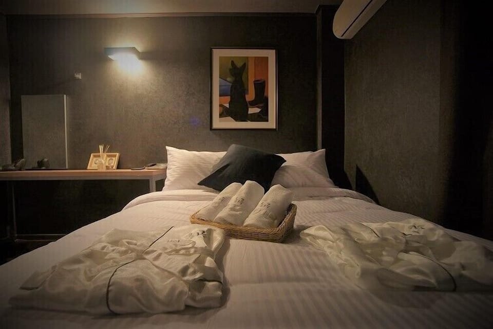 Deluxe Double Room | Premium bedding, memory foam beds, blackout drapes, free WiFi