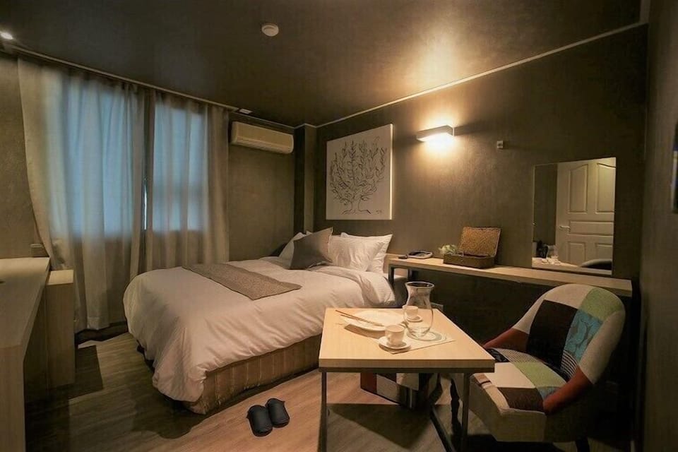 Deluxe Double Room | Premium bedding, memory foam beds, blackout drapes, free WiFi