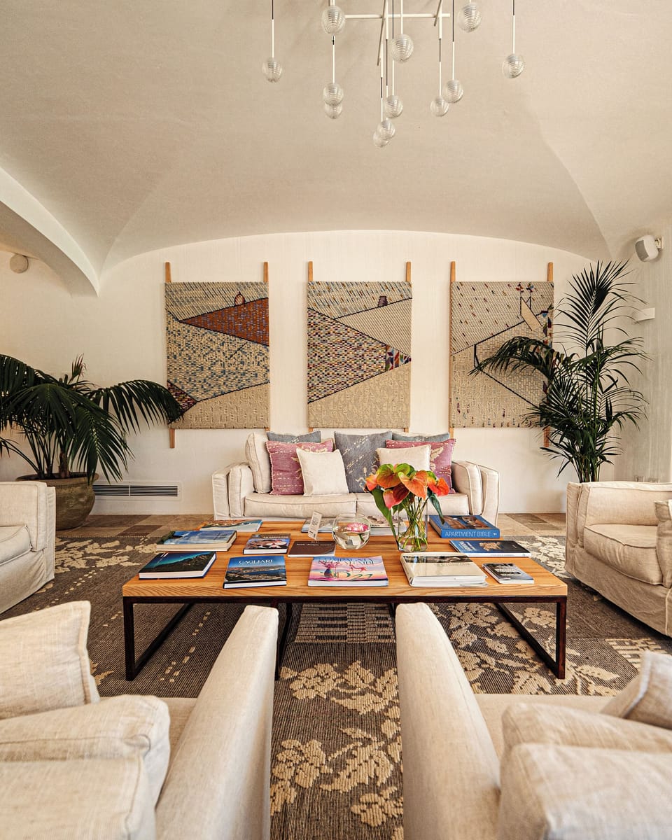 Lobby sitting area