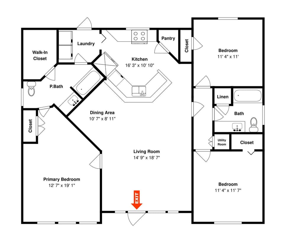 House (3 Bedrooms) | Property amenity