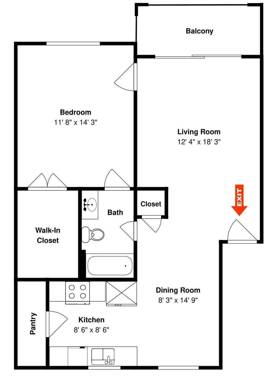 Condo (1 Bedroom) | Property amenity
