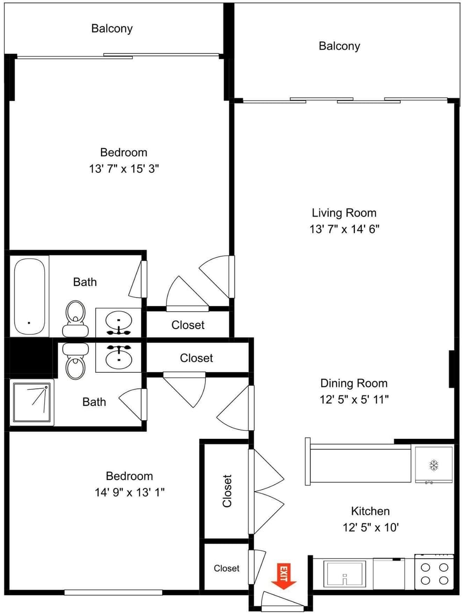 Condo (2 Bedrooms) | Property amenity