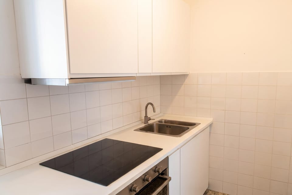 Family Apartment, 3 Bedrooms, 2 Bathrooms (Tre Balconi Sul Mare - Beachfront) | Private kitchen | Coffee/tea maker, fridge, stovetop, electric kettle