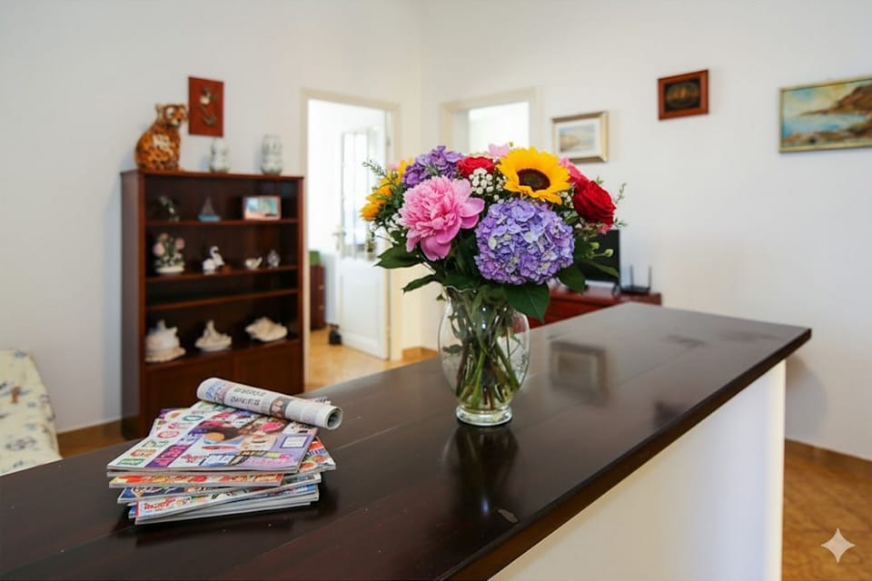 Apartment | Living area | 32-inch flat-screen TV with digital channels, TV