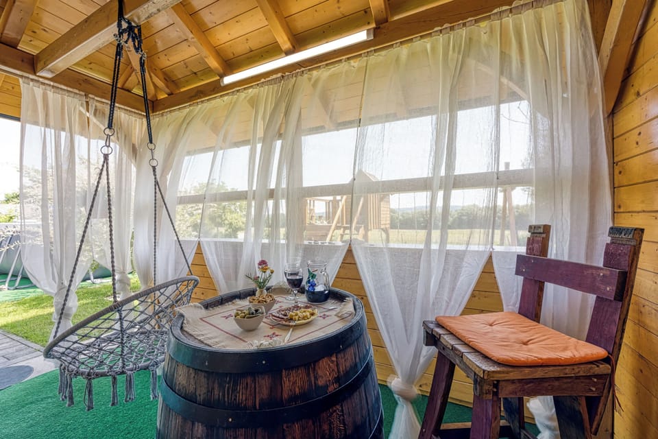 Family House, 3 Bedrooms, Microwave, Mountainside (Merry's House w/ Pool & Sauna) | Outdoor dining