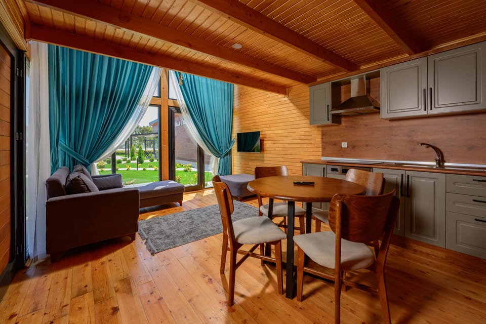 Panoramic Villa, Multiple Beds, Kitchen, Pool View | 2 bedrooms, premium bedding, minibar, individually decorated