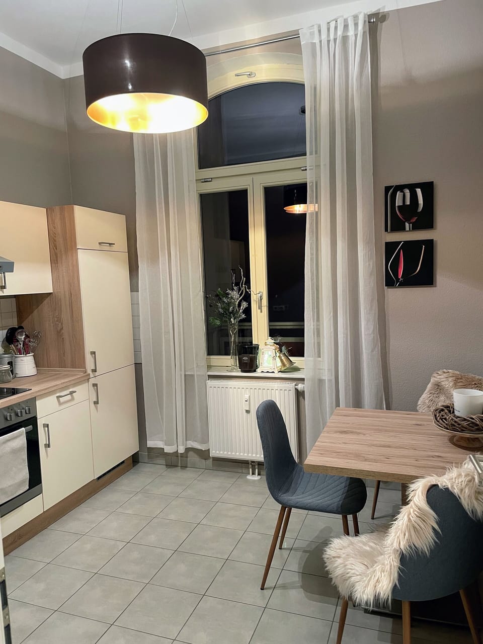 Panoramic Apartment, Accessible, Private Bathroom (Alte Schule) | Shared kitchen