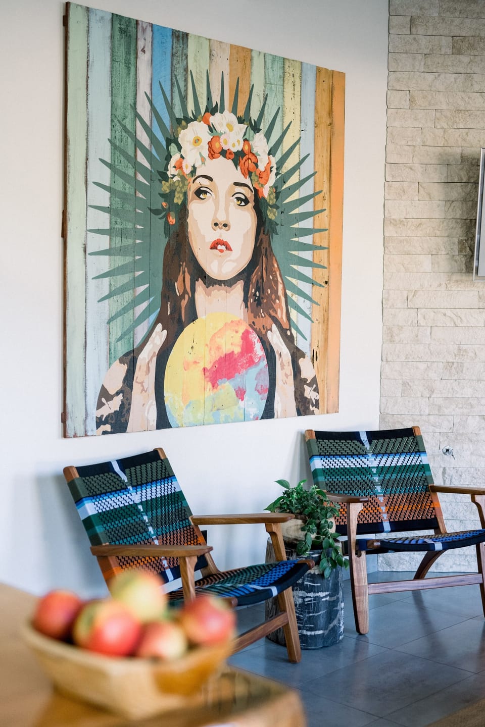 Lobby sitting area