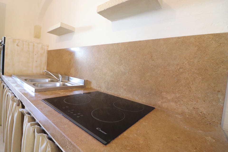 Apartment, 2 Bedrooms, Balcony, Garden View | Private kitchen