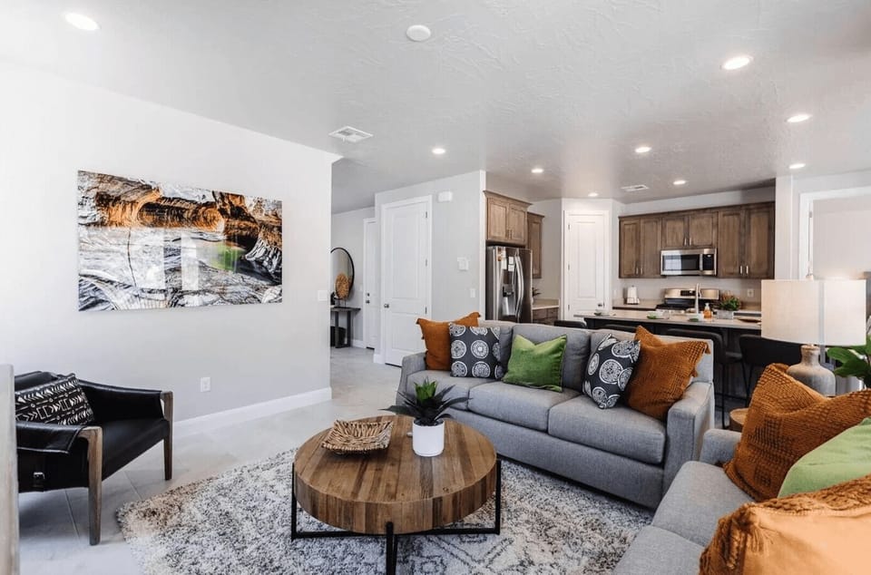Townhome, 5 Bedrooms | Living area | TV