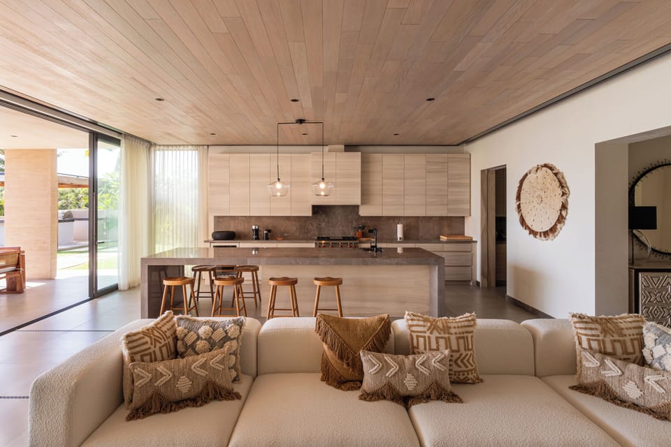 Room, 4 Bedrooms, Beachfront (Luna, Casa with Pool) | Private kitchen