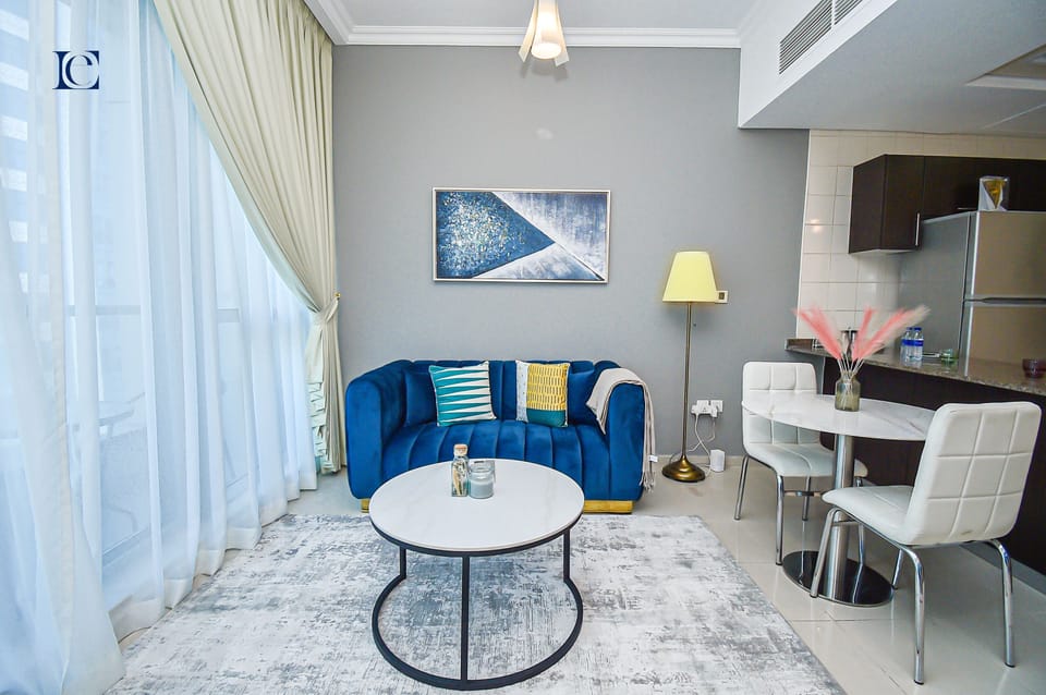 Apartment | Living area | 44-inch LCD TV with cable channels, TV