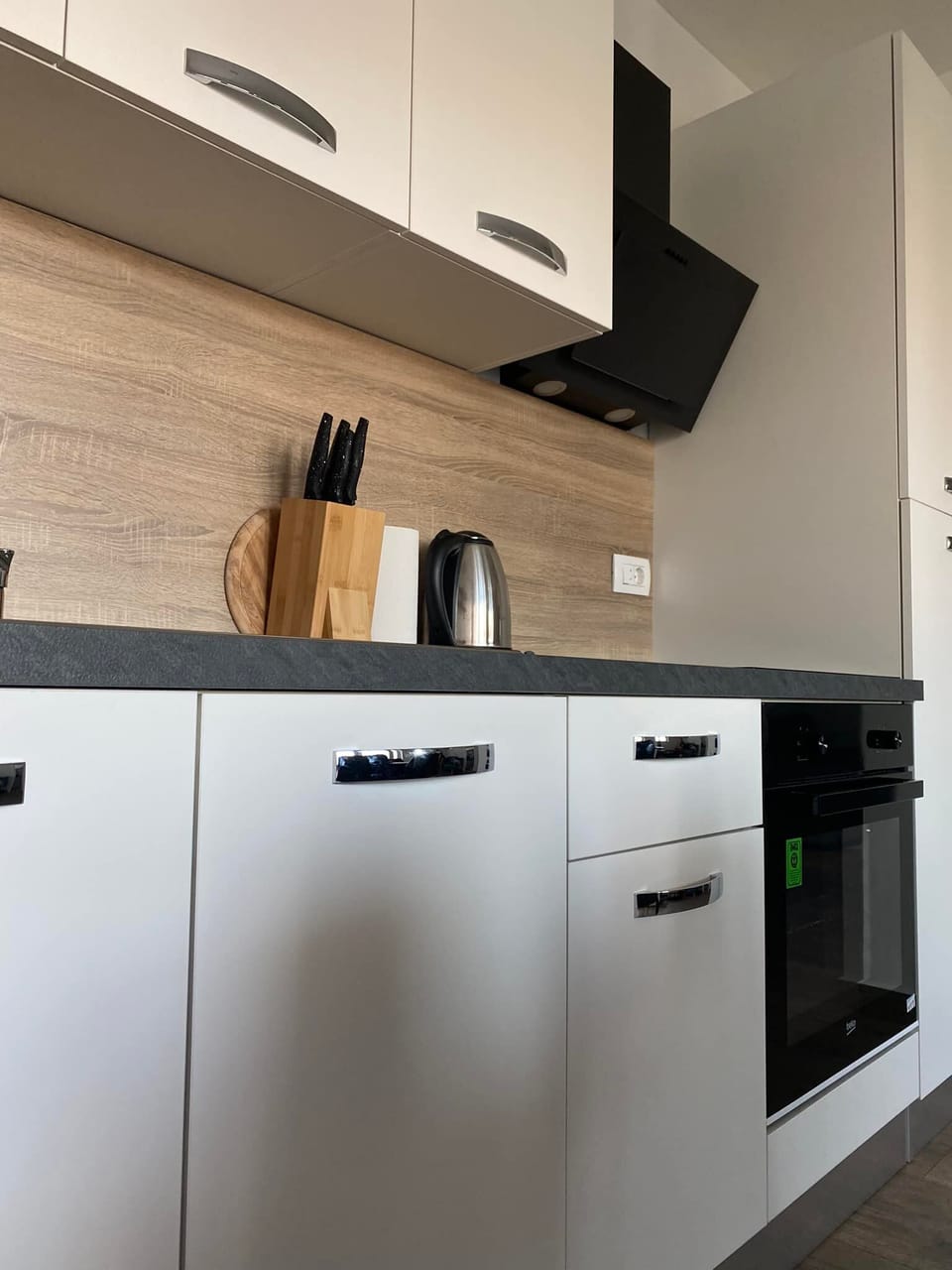 Apartment (One Bedroom Apartment with Balcony) | Private kitchen | Fridge