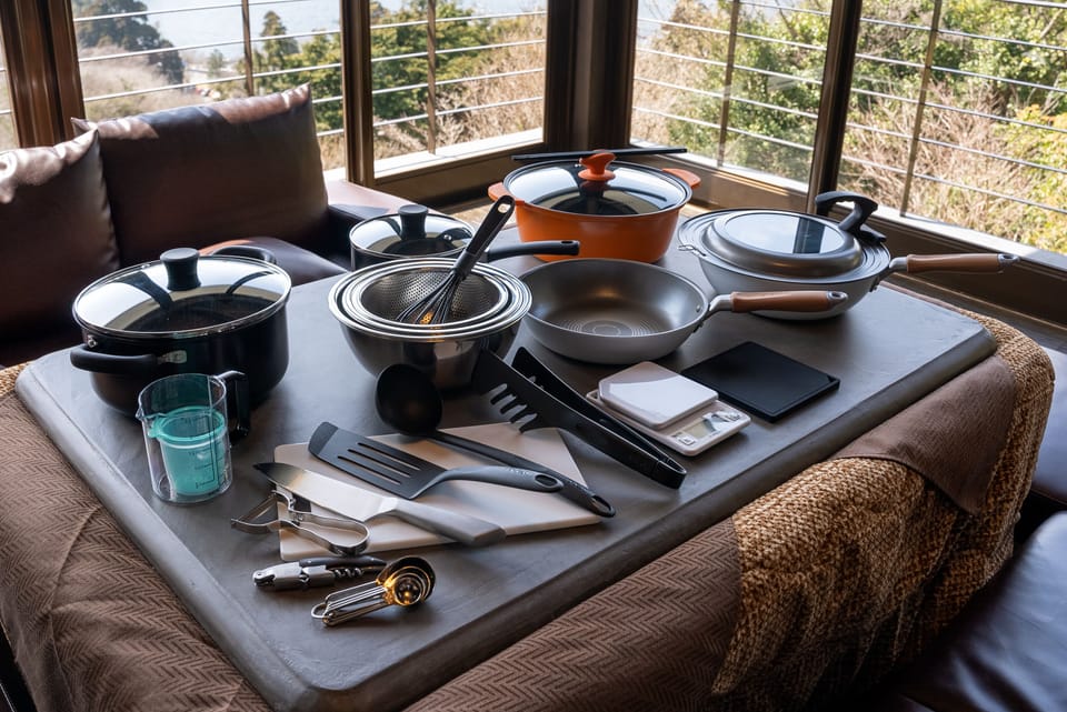 Deluxe Penthouse | Private kitchen | Fridge, microwave, stovetop, electric kettle