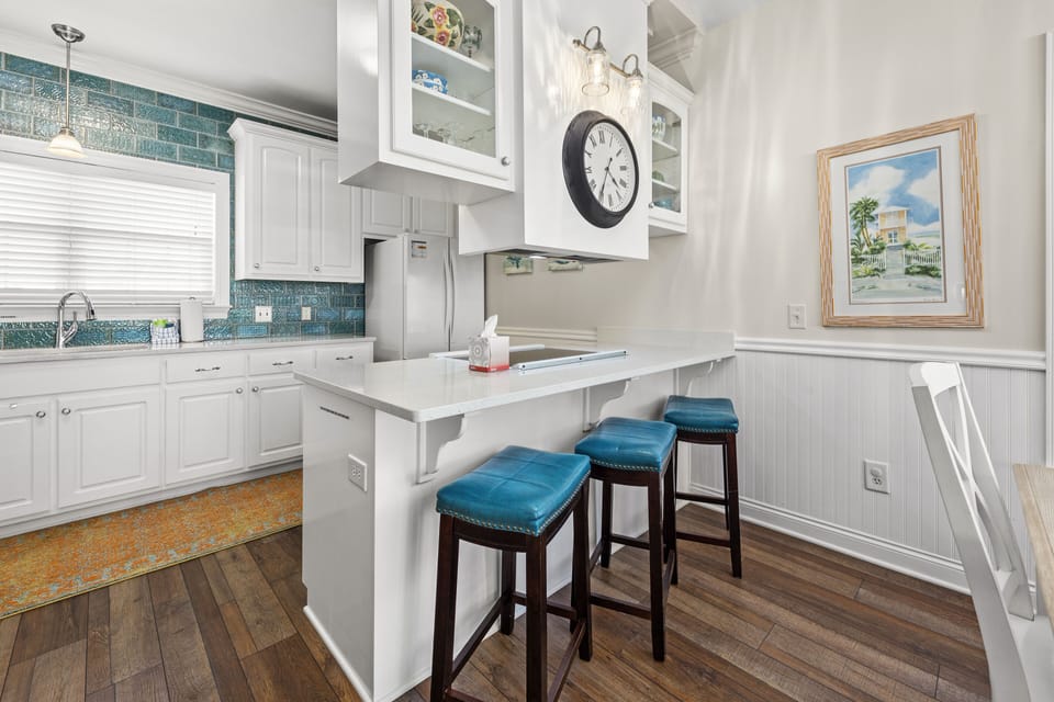 House, Multiple Beds, Patio, Partial Ocean View | Private kitchen | Fridge, microwave, coffee/tea maker, toaster