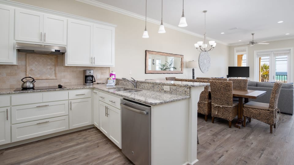 House, Multiple Beds, Patio, Ocean View | Private kitchen | Coffee/tea maker
