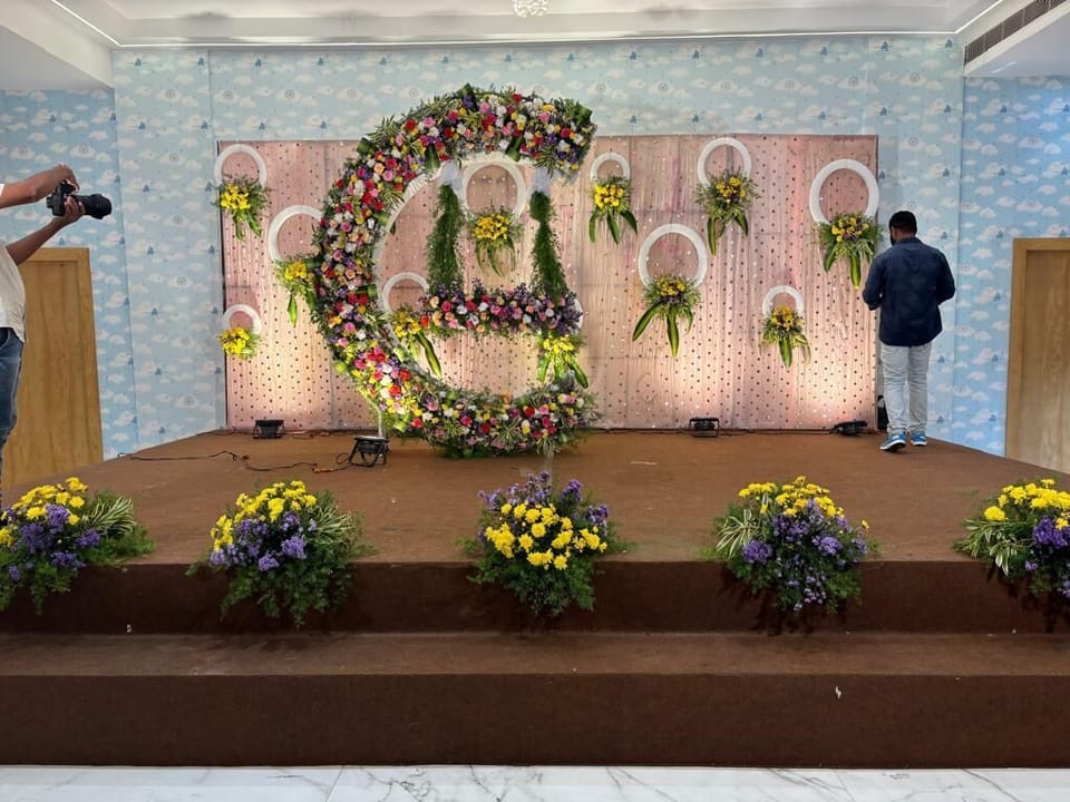 Indoor wedding