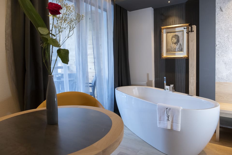 Senior Triple Room, 1 Bedroom, Jetted Tub | Premium bedding, down comforters, minibar, in-room safe